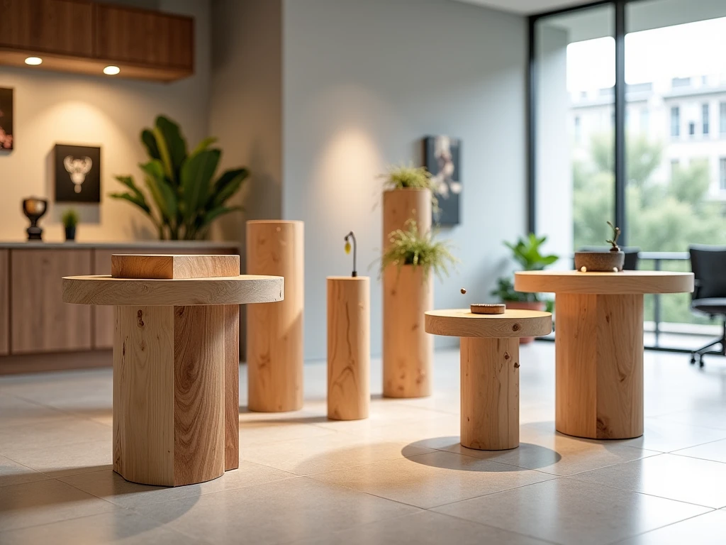 Detaljer av designerstativ